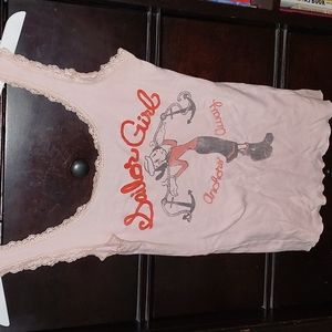 Vintage Junk Food M salmon tank